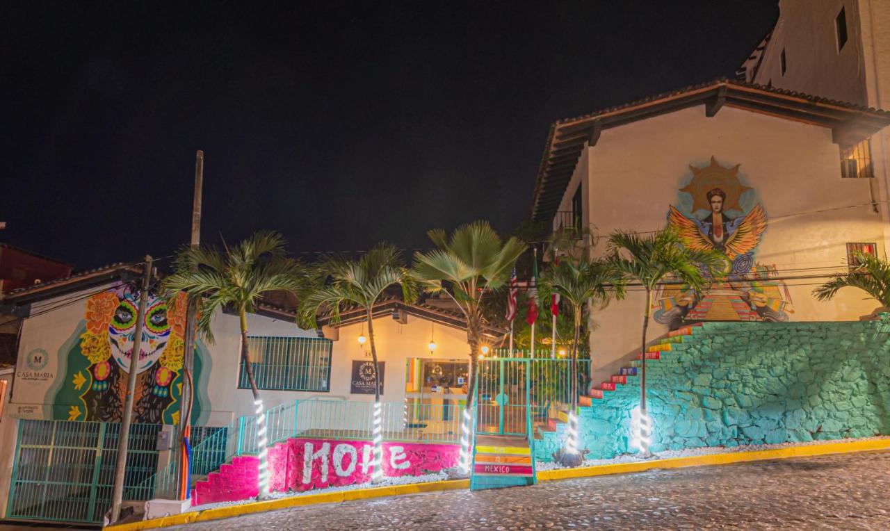 Casa Maria Hotel Boutique & Gallery Adults Only Puerto Vallarta Dış mekan fotoğraf