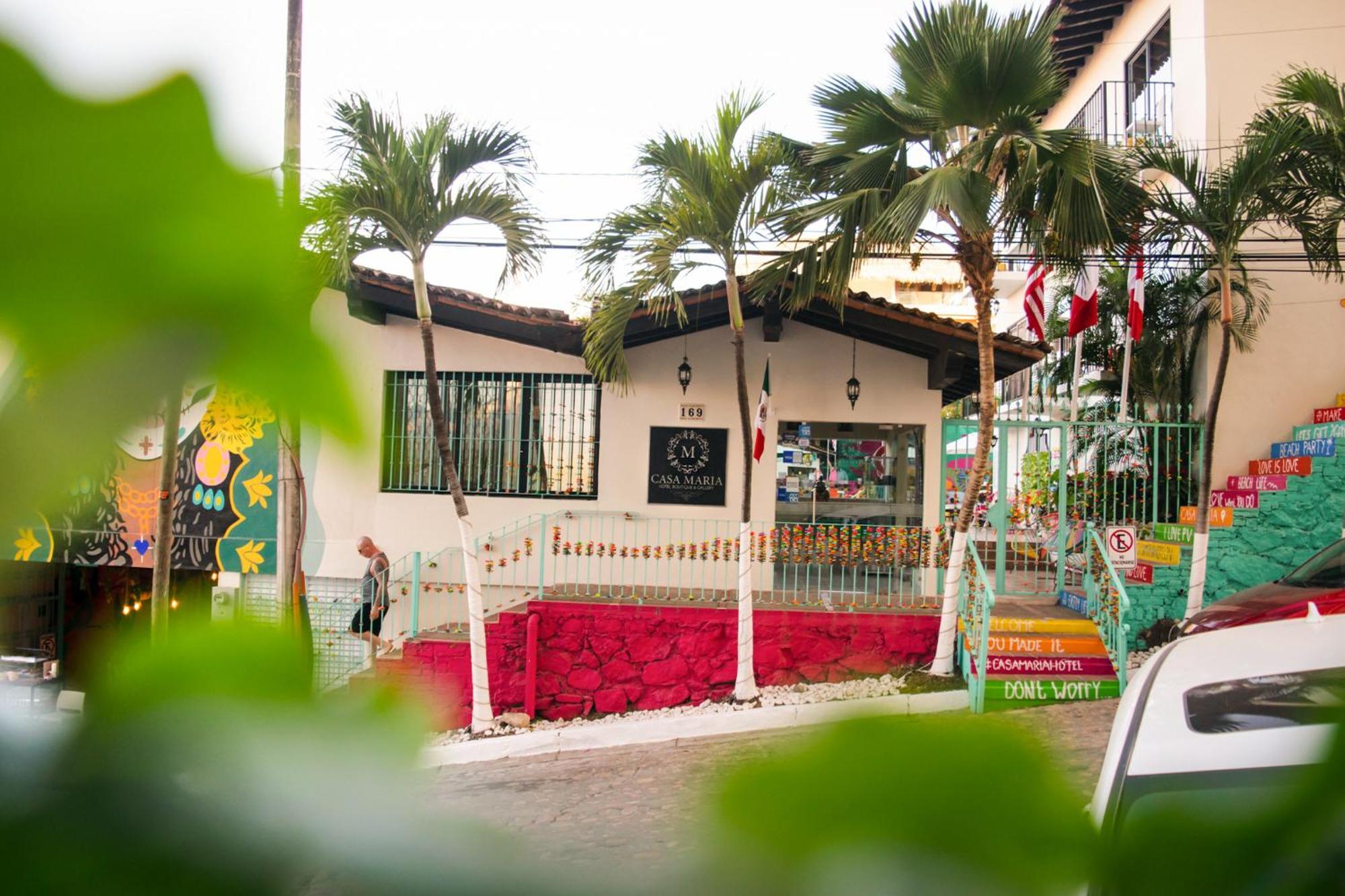 Casa Maria Hotel Boutique & Gallery Adults Only Puerto Vallarta Dış mekan fotoğraf